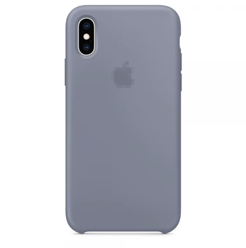 Чохол Silicone Case OEM для iPhone XS MAX Lavender Grey - ash-mobile.com.ua - фото 1