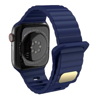 Ремінець Simple Stylish Band для Apple Watch 42mm | 44mm | 45mm | 46mm | 49mm Deep Navy - ash-mobile.com.ua - фото 1