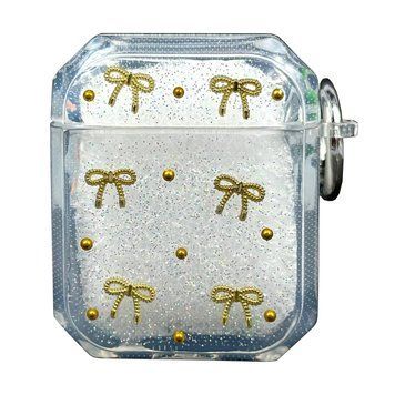 Чехол Glue Case Hit для AirPods PRO 3 Bow Gold