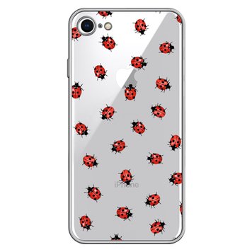 Чохол прозорий Print Happy Nice для iPhone 7 | 8 | SE 2 | SE 3 Lazybug - ash-mobile.com.ua - фото 1