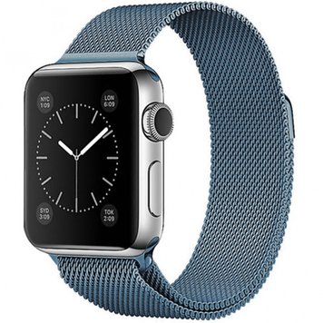 Ремешок Milanese Loop для Apple Watch 38mm | 40mm | 41mm Sea Blue - ash-mobile.com.ua - фото 1