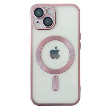 Чохол Shining MATTE with MagSafe для iPhone 15 Pink - ash-mobile.com.ua - фото 1