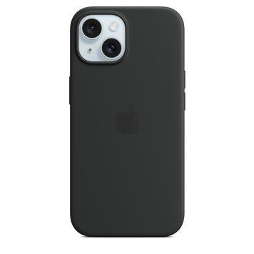 Чехол Silicone Case Full OEM для iPhone 15 Black - ash-mobile.com.ua - фото 1