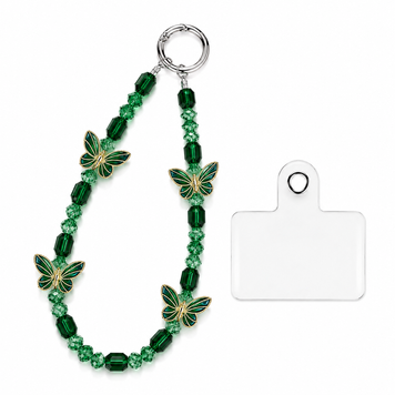Ремешок для смартфона Mini chain - ButterFly Green - ash-mobile.com.ua - фото 1