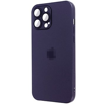 Чохол AG-Glass Matte Case with MagSafe для iPhone 14 Plus Deep Purple - ash-mobile.com.ua - фото 1