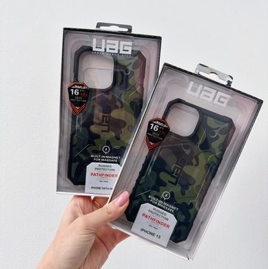 Чохол UAG Pathfinder Сamouflage with MagSafe для iPhone 14 Plus White/Black - ash-mobile.com.ua - фото 9
