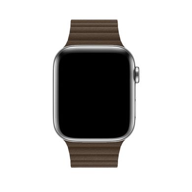 Шкіряний Ремінець Leather Loop Band для Apple Watch 42/44/45/49 mm Brown купити