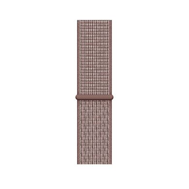 Ремінець Nylon Loop з липучкою для Apple Watch 38/40/41 mm Beige Pink купити