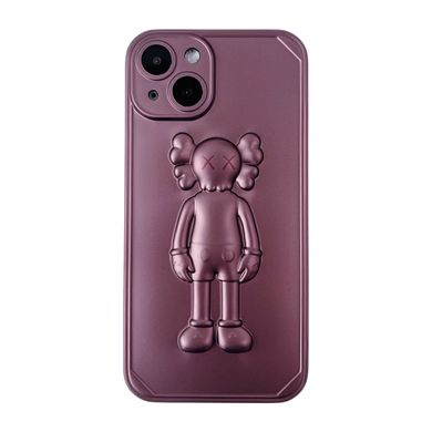 Чехол KAWS (TPU) Case для iPhone 13 Rose Pink