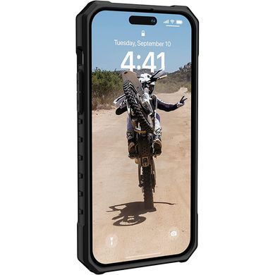 Чохол UAG Pathfinder Сamouflage with MagSafe для iPhone 15 Khaki/Green - ash-mobile.com.ua - фото 3