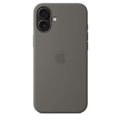 Чохол Silicone Case with MagSafe OEM для iPhone 16 Plus Stone Gray - ash-mobile.com.ua - фото 5