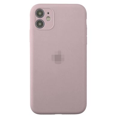 Чехол Silicone Case Full + Camera для iPhone 12 MINI Pink Sand купить