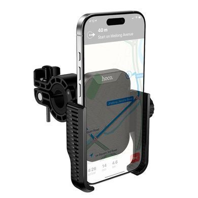 Тримач для велосипеда Hoco H91 Milly motorcycle bicycle universal holder black - ash-mobile.com.ua - фото 3