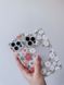 Чехол Wavy Flower Case для iPhone 15 Plus White
