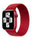Ремінець Braided Solo Loop для Apple Watch 42/44/45/49 mm Red розмір M
