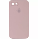 Чохол Silicone Case FULL+Camera Square для iPhone 7 | 8 | SE 2 | SE 3 Pink Sand купити