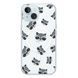 Чохол прозорий Print Animals with MagSafe для iPhone 14 Plus Raccoon - ash-mobile.com.ua - фото 1