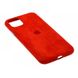 Чехол Alcantara Full для iPhone 12 MINI Red