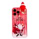 Чехол 3D New Year для iPhone 14 PRO Santa Claus gift bag