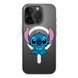 Чохол прозорий Print Blue Monster with MagSafe для iPhone 16e | 17e Looks