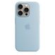 Чохол Silicone Case Full OEM+MagSafe для iPhone 15 PRO MAX Light Blue