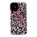 Чохол Ribbed Case для iPhone 15 PRO Leopard small Purple/Pink - ash-mobile.com.ua - фото 1