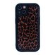 Чохол Africa Leopard для iPhone 13 Black