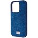 Чохол Bling World Grainy Diamonds для iPhone 15 PRO Blue