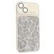 Чохол AITO PU-Leather Leopard Case для iPhone 15 White - ash-mobile.com.ua - фото 1