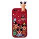 Чехол 3D New Year для iPhone 7 Plus | 8 Plus Christmas Deers - ash-mobile.com.ua - фото 1