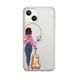 Чехол прозрачный Print Adventure Girls для iPhone 15 Beige Bag - ash-mobile.com.ua - фото 1
