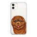 Чехол прозрачный Print Dogs для iPhone 12 MINI Funny Dog Brown купить