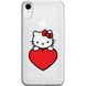 Чехол прозрачный Print для iPhone XR Hello Kitty Love купить