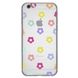 Чохол прозорий Print Flower Color для iPhone 6 | 6s Flower rainbow купити