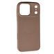 Чохол TPU Color with MagSafe для iPhone 17 PRO Brown