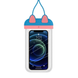 Чехол водонепроницаемый Usams для мобильного телефона Blue-Pink (YD010 7)