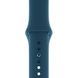 Ремінець Silicone Sport Band для Apple Watch 42mm | 44mm | 45mm | 49mm Cosmos blue розмір S