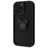 Чохол Pretty Case для iPhone 14 PRO MAX Bear Black - ash-mobile.com.ua - фото 1