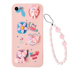 Чохол Beads TPU Case для iPhone 7 | 8 | SE 2 | SE 3 Pink Sand купити