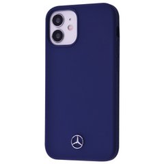 Чехол Silicone Mercedes-Benz Case для iPhone 12 MINI Blue купить