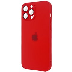 Чехол AG-Glass Matte Case для iPhone 14 Cola Red