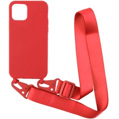 Чехол STRAP COLOR Case для iPhone 13 PRO Red
