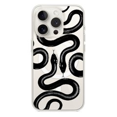 Чехол прозрачный Print Snake with MagSafe для iPhone 13 PRO MAX Viper