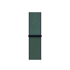 Ремінець Nylon Loop з липучкою для Apple Watch 38/40/41 mm Midnight Green купити