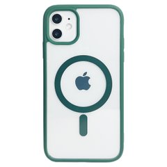 Чехол Matte Acrylic MagSafe для iPhone 11 Green купить