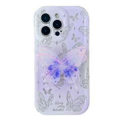 Чохол Popsocket Butterfly Case для iPhone 13 PRO MAX Purple