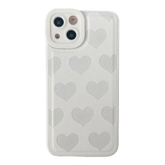 Чехол Silicone Love Case для iPhone 14 White