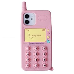 Чохол Pop-It Case для iPhone 12 Telephone Pink купити