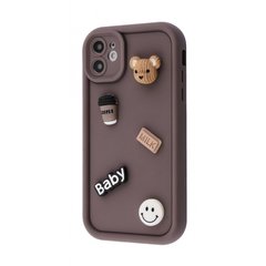 Чехол Pretty Things Case для iPhone X | XS Brown Bear купить