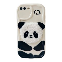 Чохол 3D Panda Case для iPhone 7 | 8 | SE 2 | SE 3 Biege купити